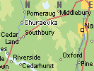 Map of Churaevka (Connecticut, USA)